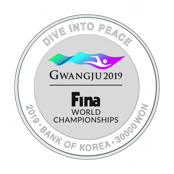 2019광주FINA세계수영선수권대회 메달 뒷면