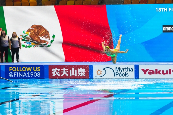 [사진=오상용 기자] 광주세계수영선수권대회 아티스틱 수영, 팀 테크니컬 예선전 멕시코