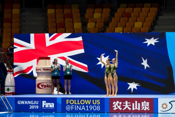 2019광주세계수영선수권대회, 듀엣 프리 예선전, 호주(AUS)