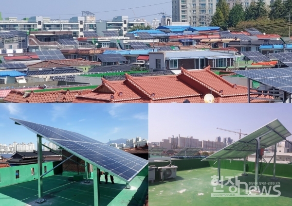 서구, 신재생에너지 융복합지원사업 2년 연속 선정(현장사진)/서구청 제공