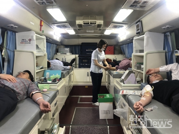 2020년도 주요 사진(코로나 헌혈 봉사)/광주시체육회 제공
