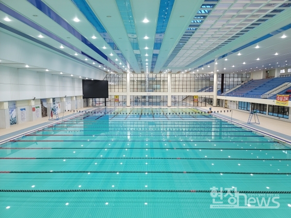 염주실내수영장 새 단장, 6월1일 오픈/광주도시공사 제공