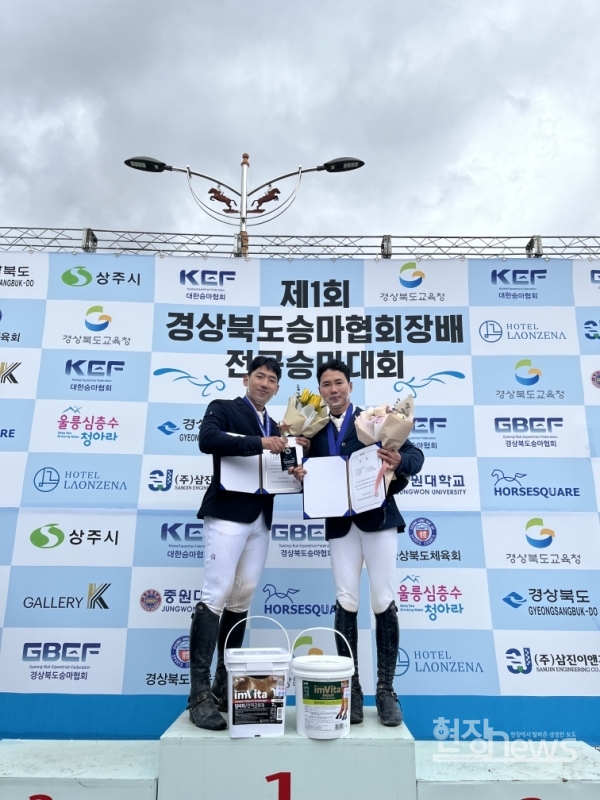 대회에서 입상한 백두산(왼쪽), 최현석 선수(오른쪽)/광주광역시체육회 제공