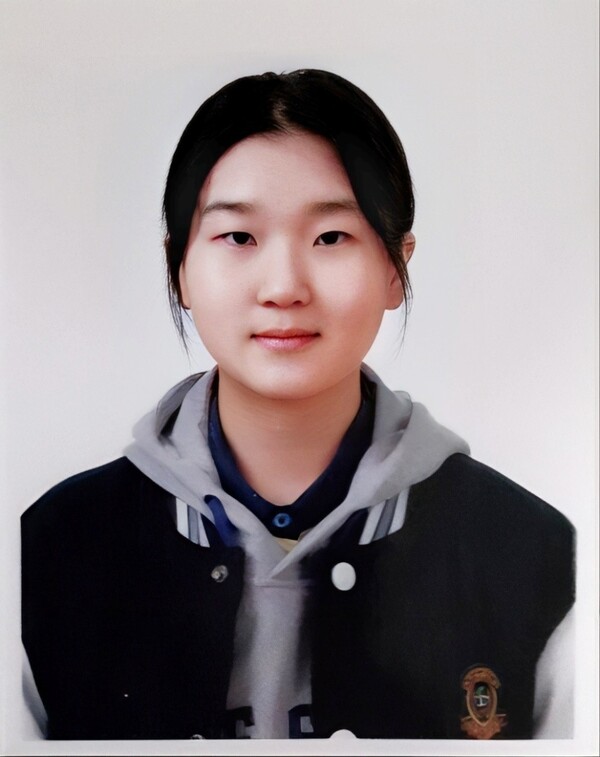 광주 대성여자고등학교 1학년 김가은 학생