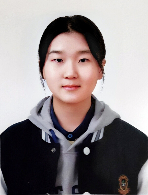 광주 대성여자고등학교 1학년 김가은 학생